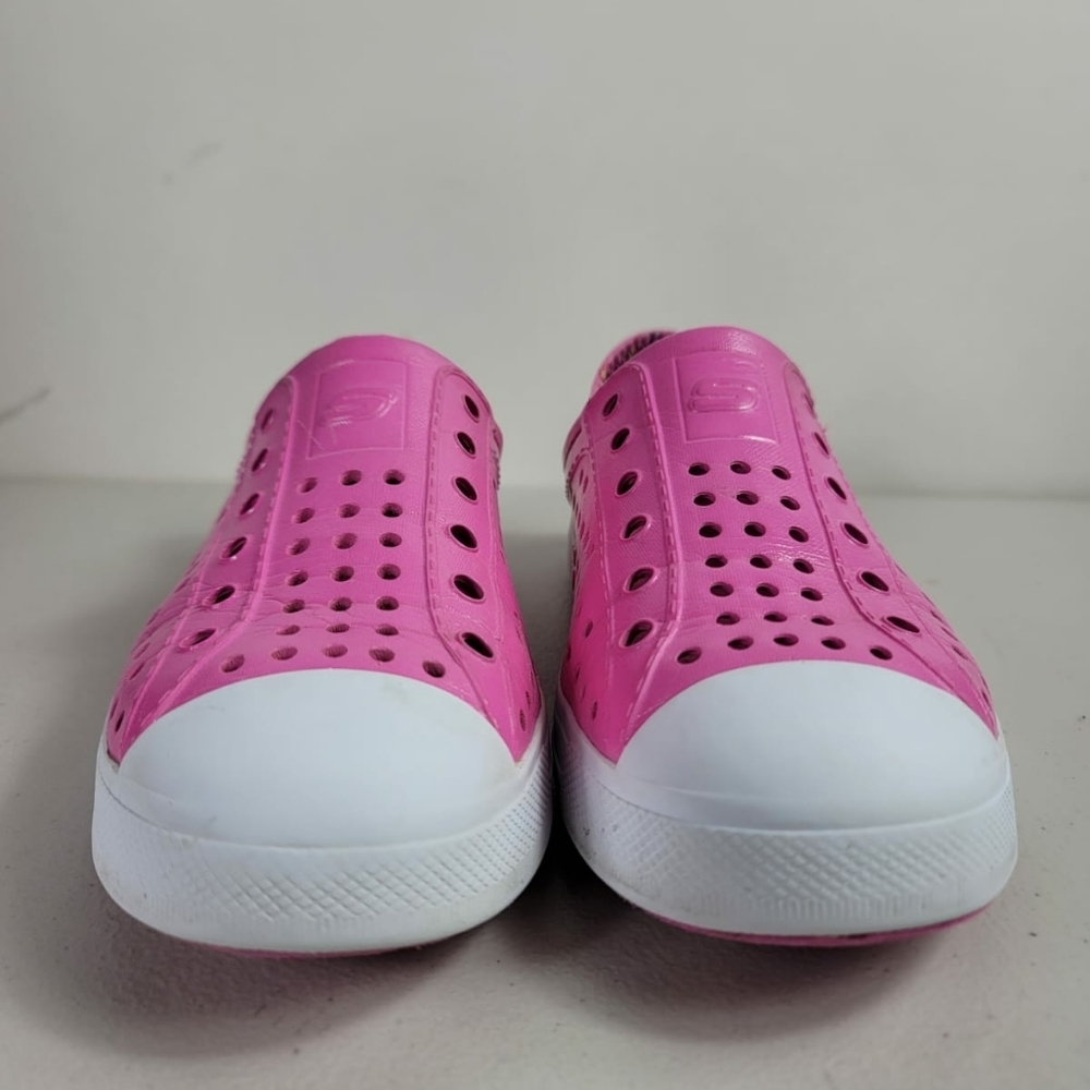 Sketchers Cali Gear Guzman Steps Pink Lightweight Girls Shoes Sz 4 Slip on shoes - Picture 6 of 8